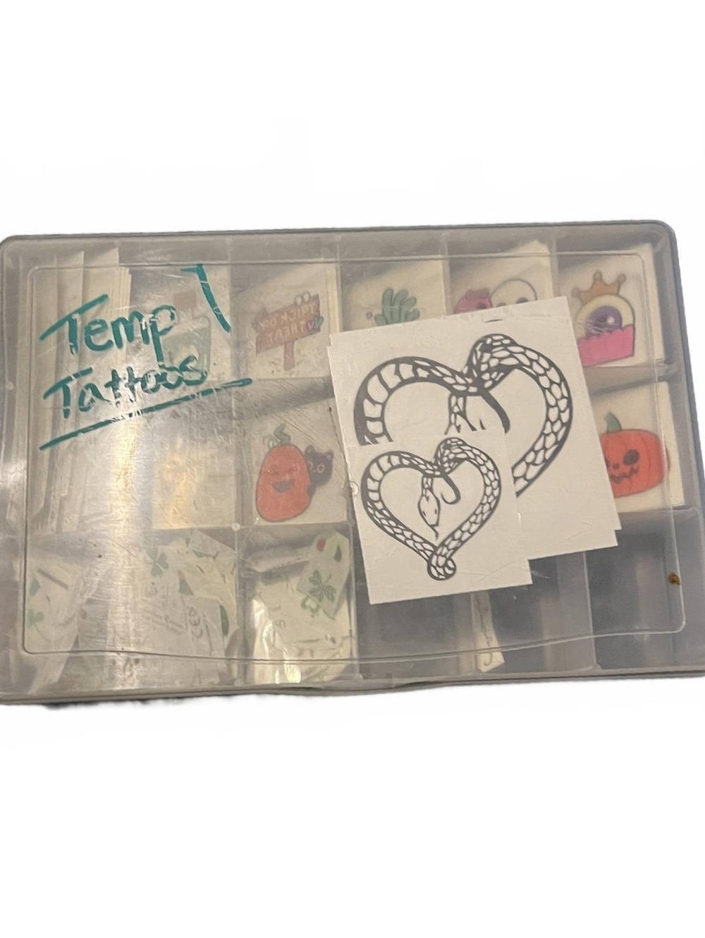 Temporary Tattoos Bundle with Assorted Designs